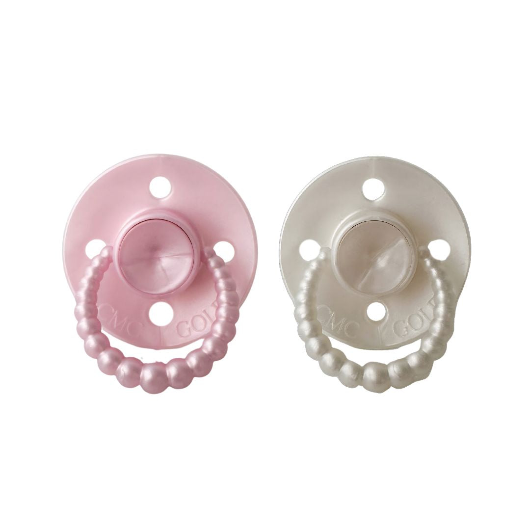 CMC 'Bubble' Dummies Pearl Blush + Pearl White