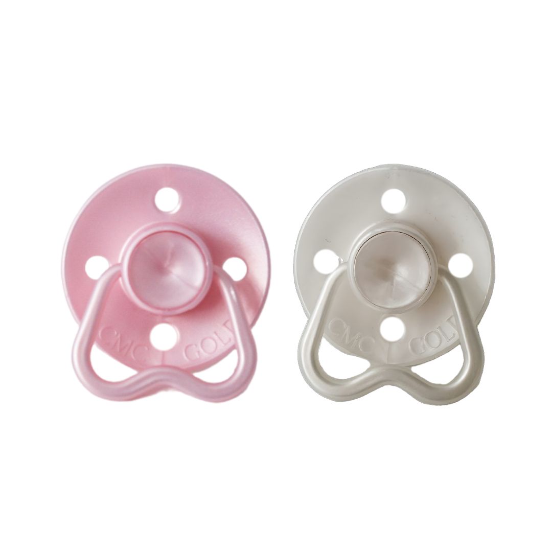 CMC 'Hold Me' Dummies Pearl Blush + Pearl White