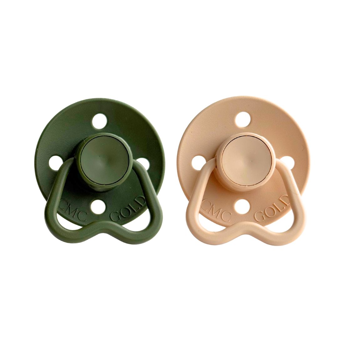 CMC 'Hold Me' Dummies Olive + Croissant