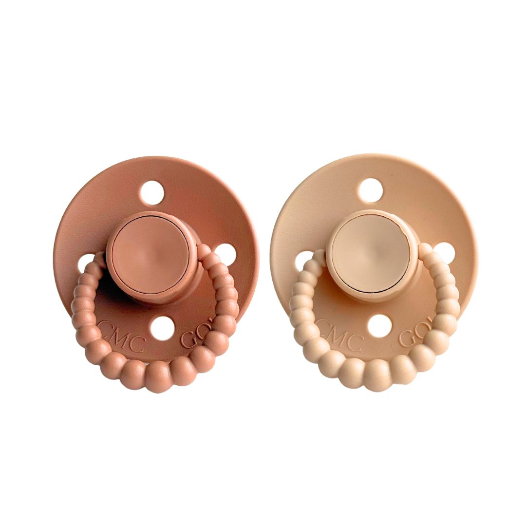 CMC 'Bubble' Dummies Terracotta + Croissant