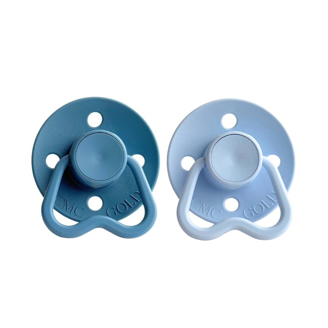 CMC 'Hold Me' Dummies Petrol + Baby Blue