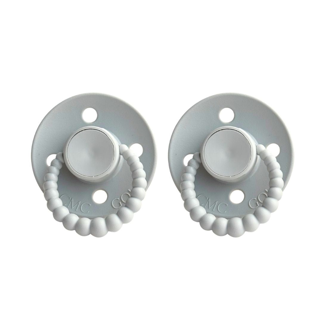 CMC 'Bubble' Dummies Light Grey