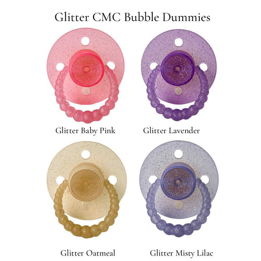 CMC Bubble Dummies - Glitter Range