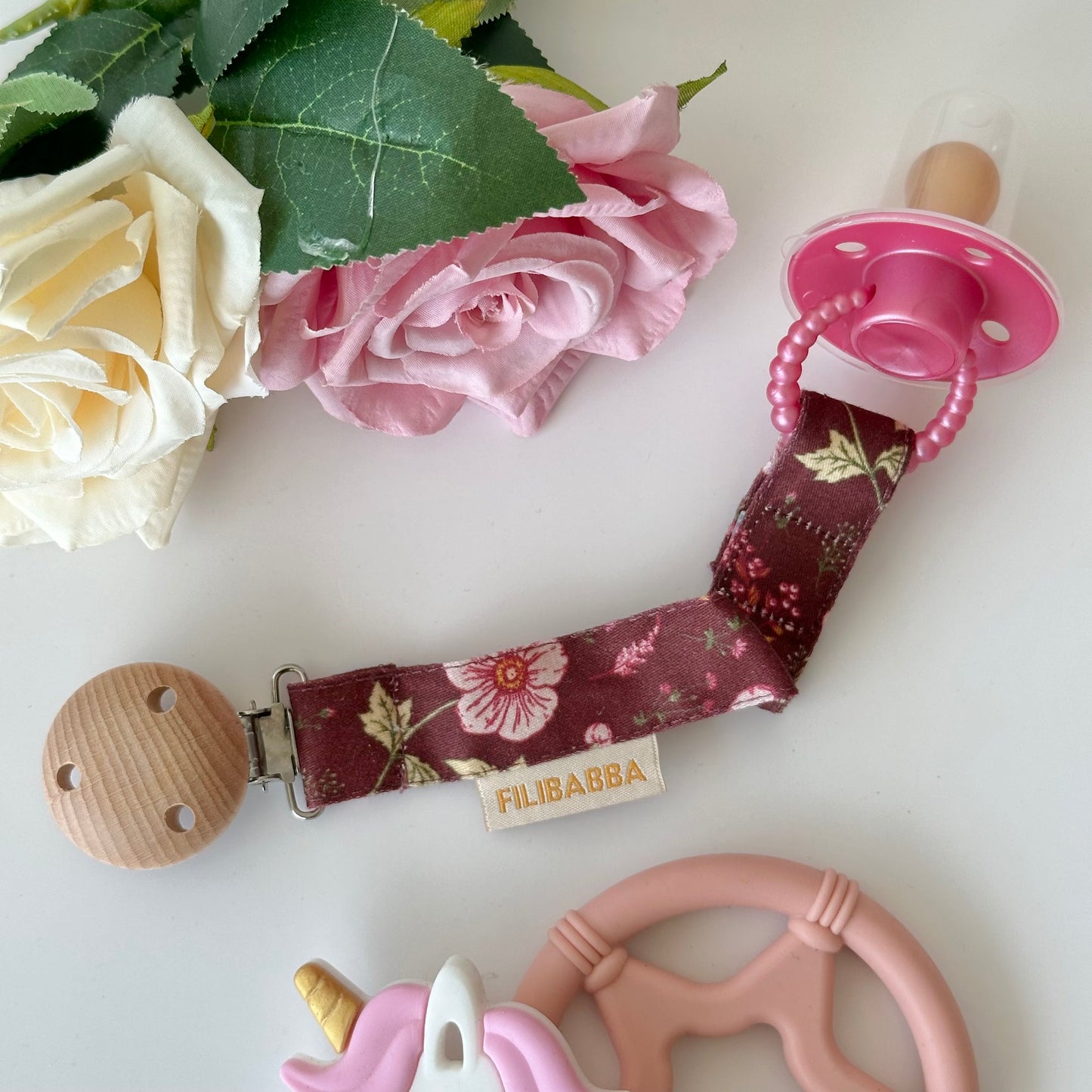 Filibabba Fabric Dummy Clips (Velcro Closure)