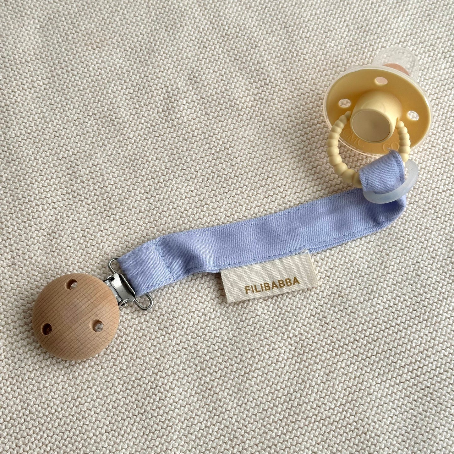 Filibabba Fabric Dummy Clips (Silicone Loop Closure)