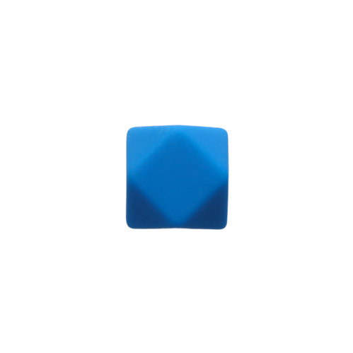 14mm Hexagon Silicone Beads