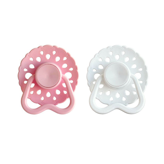 CMC 'Hold Me' Dummies Bloom Baby Pink + White