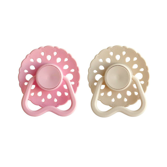 CMC 'Hold Me' Dummies Bloom Baby Pink + Oatmeal