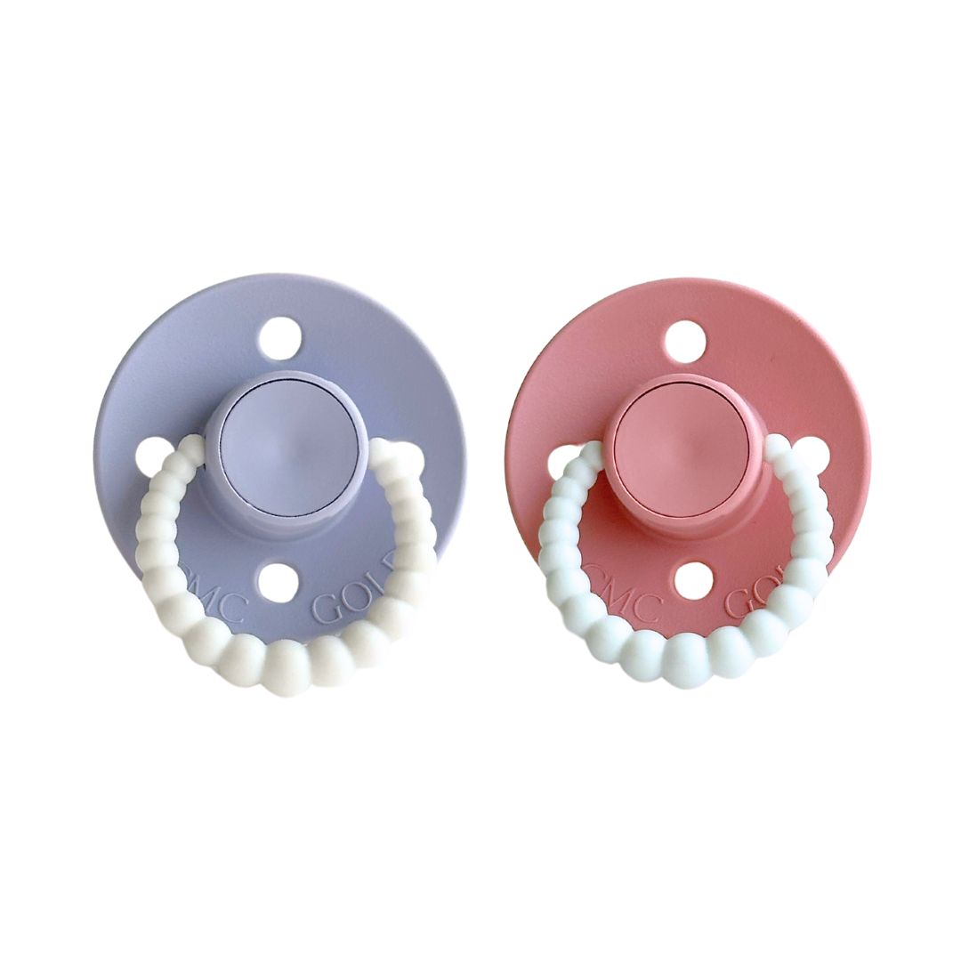 CMC 'Bubble' GLOW IN THE DARK Dummies - Misty Lilac + Dusty Rose