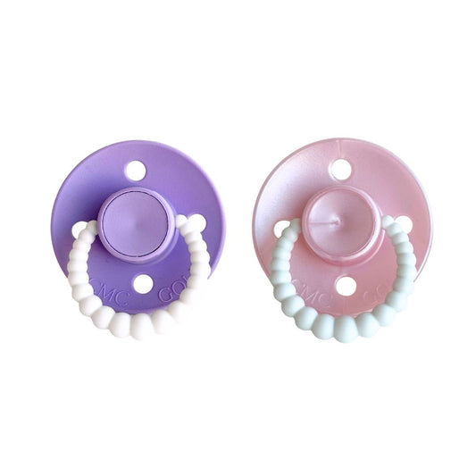 CMC 'Bubble' GLOW IN THE DARK Dummies - Lavender + Pearl Blush