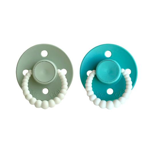 CMC 'Bubble' GLOW IN THE DARK Dummies - Sage + Seafoam
