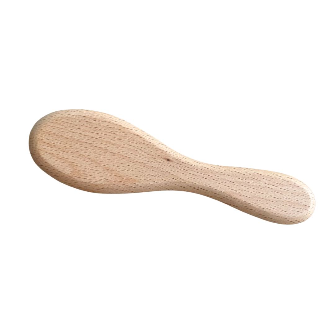 Wooden Baby Hair Brush (Soft Goat Bristles)