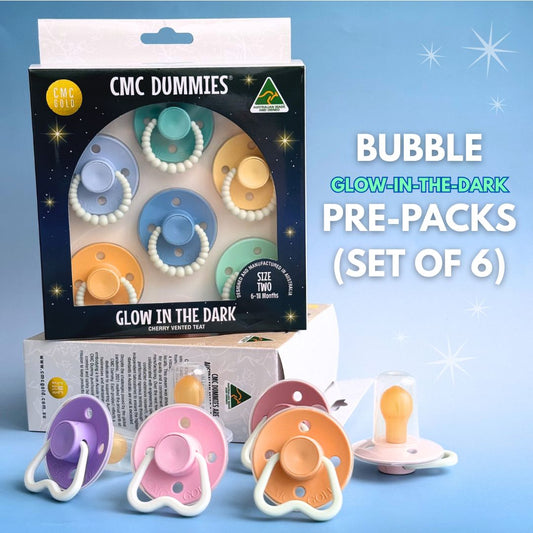 CMC Bubble (GLOW) Dummy Pre Packs (6 Pack) - Australian Made