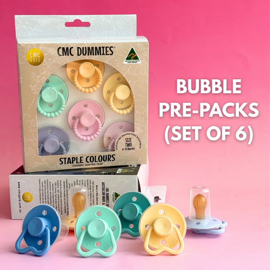 CMC Bubble Dummy Pre Packs (6 Pack) - Australian Made