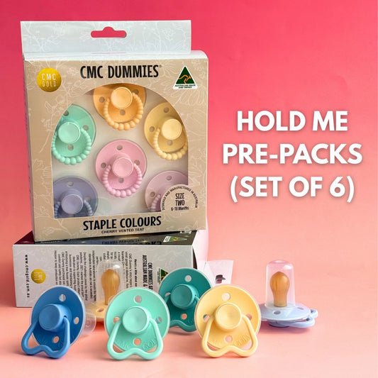 CMC Hold Me Dummy Pre Packs (6 Pack) - Australian Made