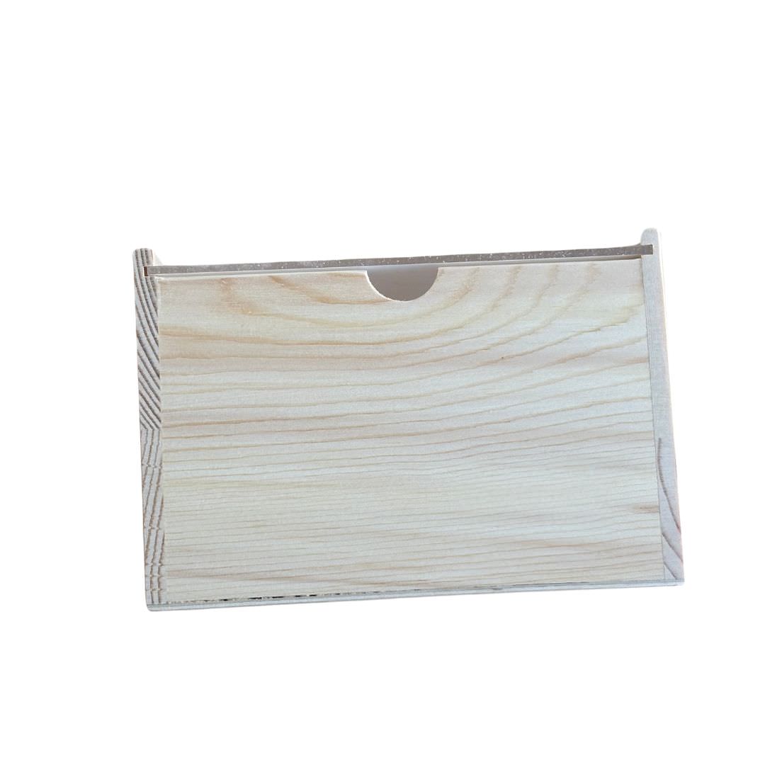 Plain Acrylic Lid Keepsake Box - Large