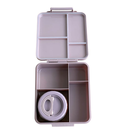 Tritan Bento Lunch Box With Food Jar (Lavender)