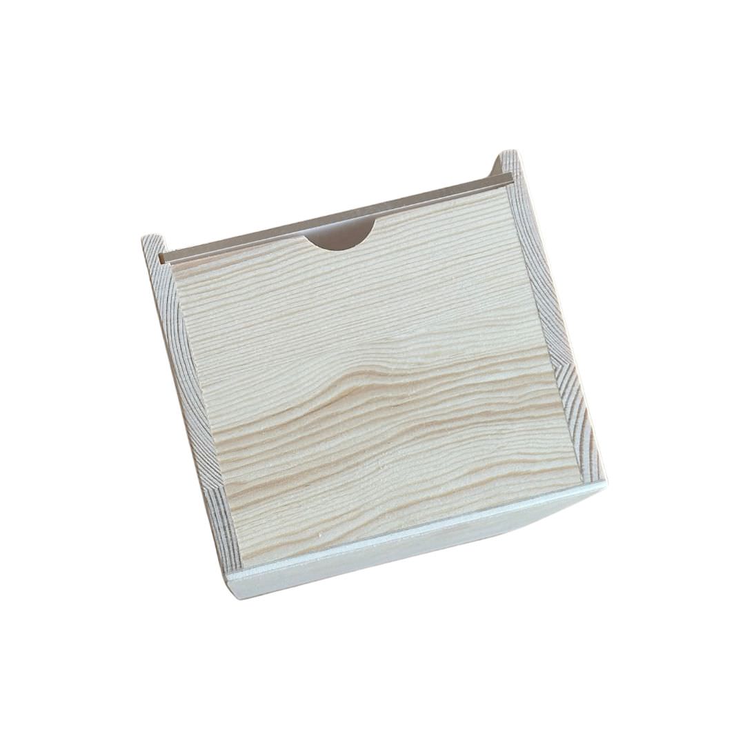 Plain Acrylic Lid Keepsake Box - Petite