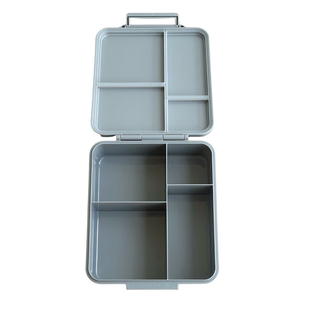 Tritan Bento Lunch Box With Food Jar (Storm Grey)