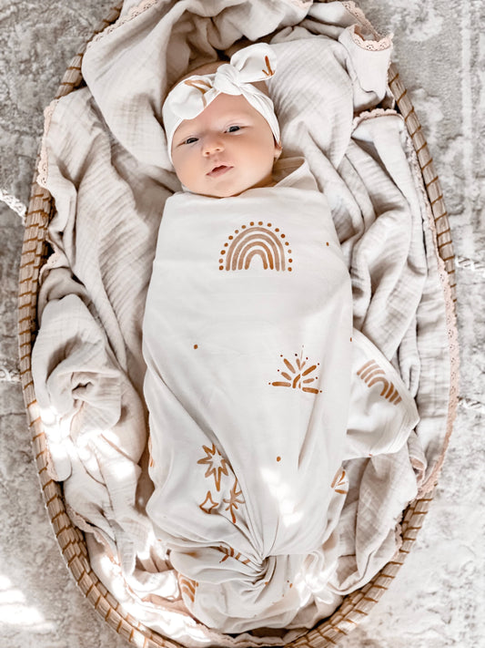 Dusk to Dawn Swaddle Set