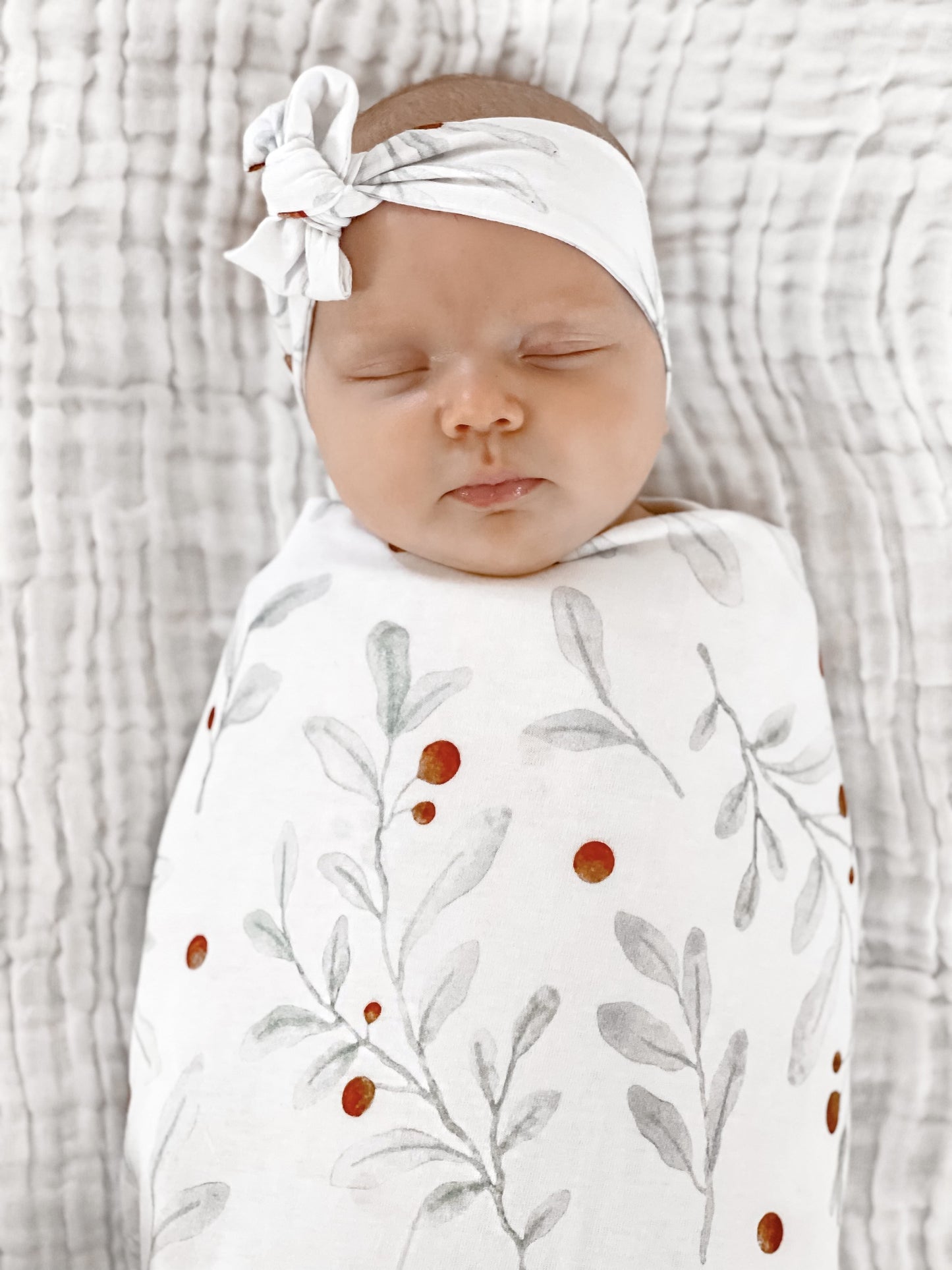 Leafy Dreams Swaddle Set