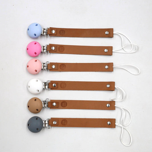 Leather Dummy Clips (plain)